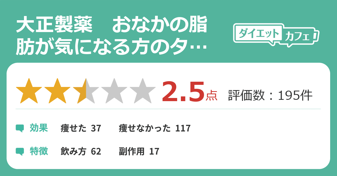 方 が 気 タブレット なる おなか に の 口コミ 脂肪 の